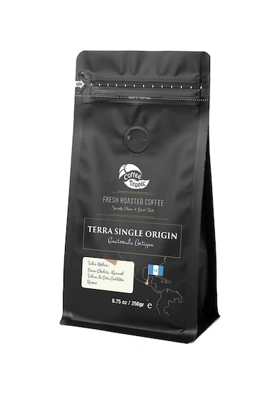 Coffeetropic Terra Single Origin Guatemala Antigua Öğütülmüş Filtre Kahve 250 G