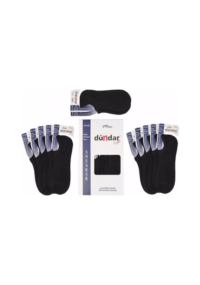 Dündar Çorap Dündar Erkek Plus Sneaker Çorap - 12 Adet 001