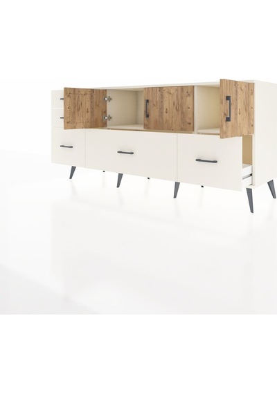 Hyperion Konsol 2 Raflı 5 Çekmeceli 3 Kapaklı 176x44x83 Aytaşı-çam/aytaşı Çam/aytaşı Hyperion Konsol 2 Raflı 5 Çekmeceli 3 Kapaklı 176x44x83 Aytaşı-çam/aytaşı Çam/aytaşı