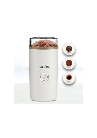Sinbo Scm-2980 Kahve Baharat Öğütücü - Beyaz Beyaz