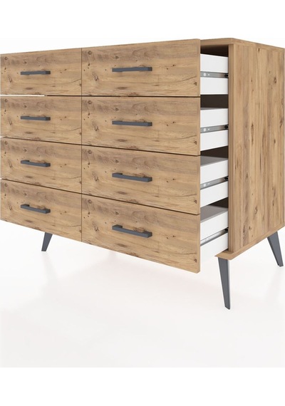 Hyperion Şifonyer 8 Çekmeceli 88x44x80 Çam-çam Çam Hyperion Şifonyer 8 Çekmeceli 88x44x80 Çam-çam Çam