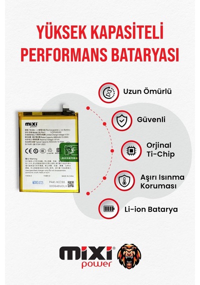 Oppo Reno 11f Uyumlu Tam Kapasite Batarya Tr Garantili