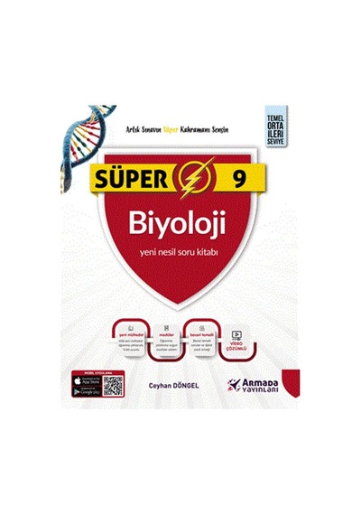 Armada 9.sınıf Süper Biyoloji Soru Kitabı Yeni Nesil