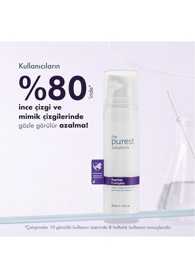 Cilt Yenileyici Ve Yaşlanma Karşıtı, Onarıcı Peptit Cilt Bakım Serumu 30 Ml Peptide Complex