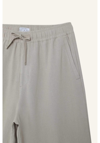 Defacto Relax Fit Yazlık Keten Karışımlı Şort D8835ax25smbg751 Bej