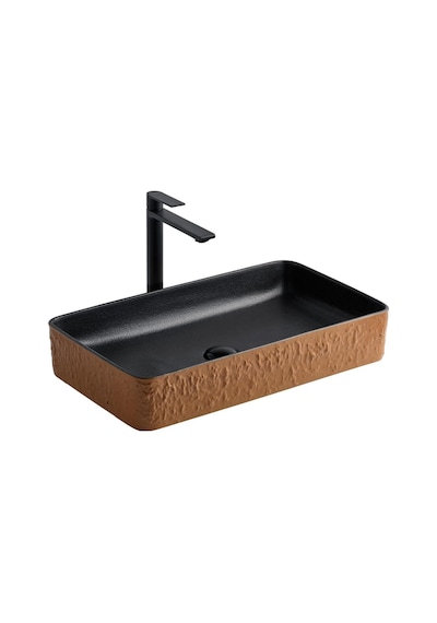 E-4061p Tezgah Üstü Porselen Lavabo Beyaz