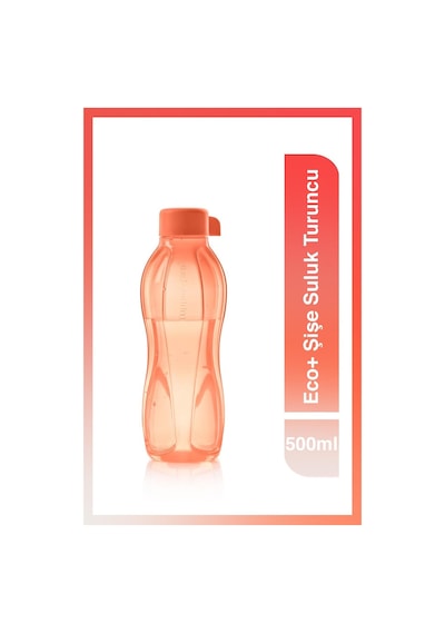 Tupperware Eco+ Şişe Suluk 500 ml  Turuncu