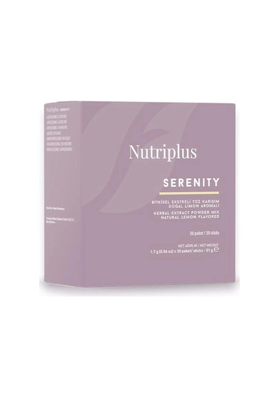 Nutriplus Serenity Limon Aromalı 30 Adet