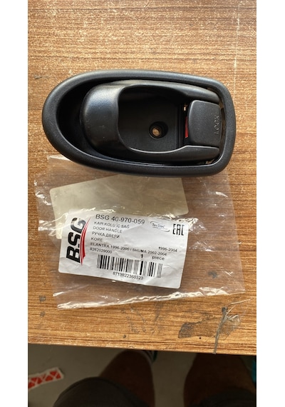 Elantra 96-00 Shuma 02-04 İç Kapı Kol Sağ Bsg40970059 826202900 0k2n158330