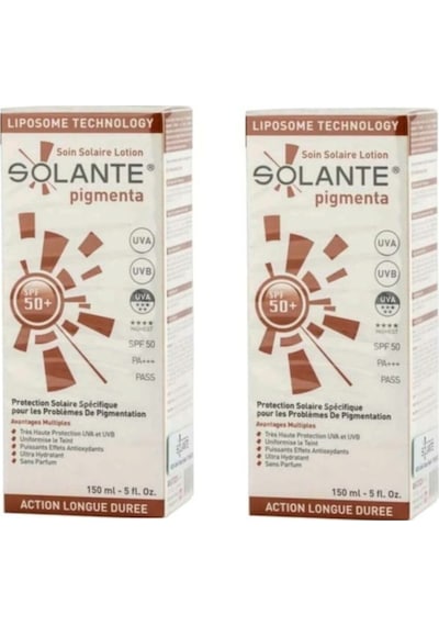 Solante Pigmenta Sun Care Lotion SPF50+ 2 x 150 ML Solante Pigmenta Sun Care Lotion SPF50+ 2 x 150 ML