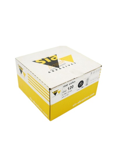 Sia 1948 Siaflex 150 Mm 120 Kum 7 Delikli Zımpara Kağıdı 100'lü