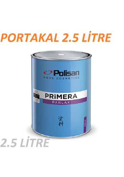 Polisan Primera Portakal Sentetik Boya 2.5 Litre İç Ve Dış Cephe