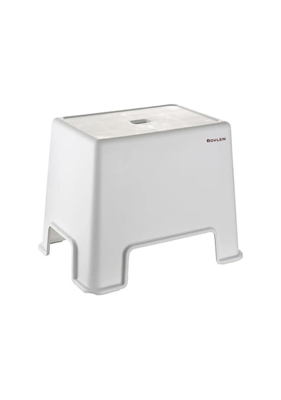 Banyo Taburesi - 150 Kg Taşıma Kapasiteli Kaydırmaz Banyo Taburesi - Çocuk Taburesi - Basamak Tabure - 1. Sınıf Sert Plastik 21.5x 30 X 32 Cm Siyah