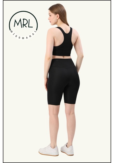 Missmaral Kadın Siyah Yüksek Bel Toparlayıcı Biker Şort Kısa Spor Tayt Likralı Dalgıç Biker Tights 1043 Siyah Antrasit Missmaral Kadın Siyah Yüksek Bel Toparlayıcı Biker Şort Kısa Spor Tayt Likralı Dalgıç Biker Tights 1043 Siyah Antrasit