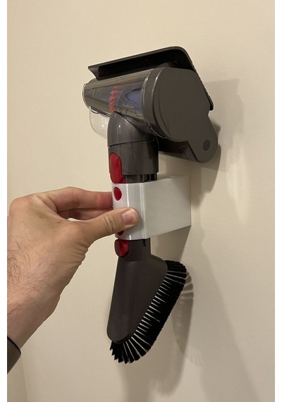 Dyson Çift Aksesuar Tutucu / Duvar Montajı V7, V8, V10, V11, V15 Uyumlu