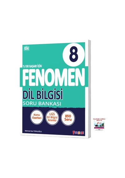 Fenomen 2025-2026 8. Sınıf Dil Bilgisi Soru Bankası Yeni Nesil