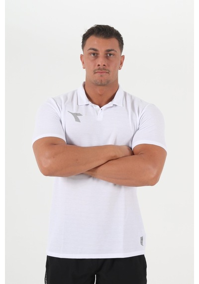 Diadora Alto Kamp Polo T-Shirt Beyaz