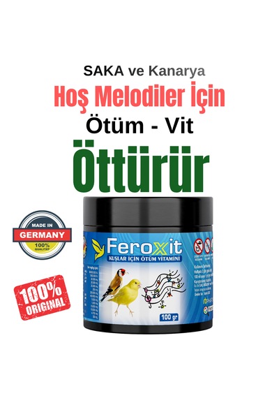Kuşlar İçin Ütüş Vitamini Kanarya , Saka ,bülbül Ve Finch 100 Gr