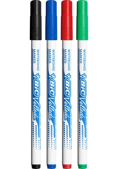 Bic Velleda 1721 Çocuk Tahta Kalemi 5'li Blister Karışık Renk