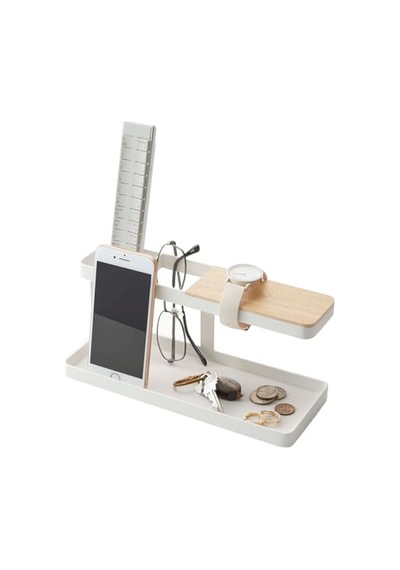 Tower Masa Düzenleyici, Çelik, Beyaz, Tek Boy 165-Koyu Yeşil