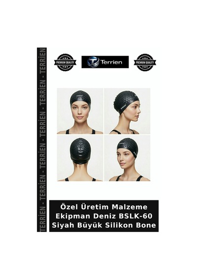 Özel Üretim Malzeme Ekipman Deniz Bslk-60 Siyah Büyük Silikon Bone
