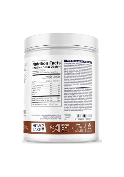 Whey İsolate Çikolata 400g 16 Servis Ahududu