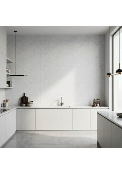 120 Cm X 280 Cm Duvar Paneli,salon,duvar,tv Ünitesi-açık Gri Mermer Desen Mt209-120x280
