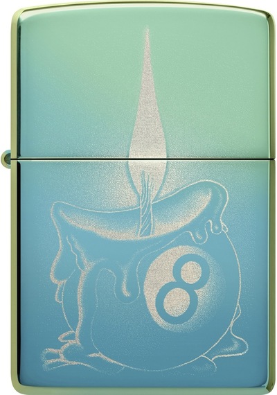Zippo 49191 Eight Ball Tattoo Design Çakmak - 48615-103470