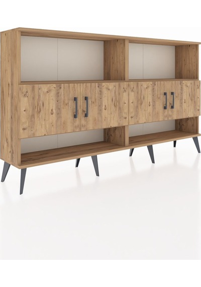 Arges Konsol 4 Raflı 4 Kapaklı 176x30x99 Çam-çam Çam-çam Arges Konsol 4 Raflı 4 Kapaklı 176x30x99 Çam-çam Çam-çam