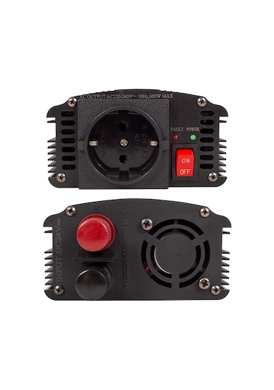 Ayt Orbus 600w 24v Modified Sinus İnvertör 220 Volt Çevirici Çakmaklıklı İnverter