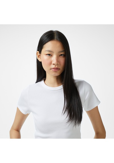 Under Armour Rival Rib Baby Kadın Beyaz T-shirt 6000264 Beyaz