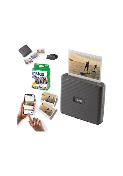 Fujifilm Instax Wide Link Fotoğraf Yazıcı Siyah + 20'li Film