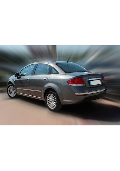 Fiat Linea Krom Arka Tampon Çıtası 2012 ve Üzeri Fiat Linea Krom Arka Tampon Çıtası 2012 ve Üzeri