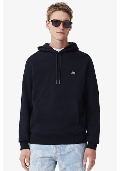 Lacoste Men's Classic Fit Kapüşonlu Yaka Sweatshirt Lacivert