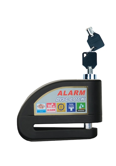Elektrikli Scooter/ Bisiklet / Motosiklet Fren Disk Kilidi Yüksek Sesli Alarmlı Kilit 110 Db