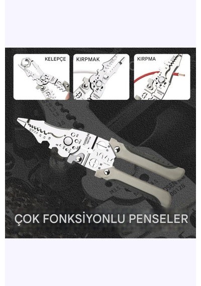 Elektrikçi Pense Çok Fonksiyonlu Paslanmaz Çelik 28 İn 1 Otomotiv