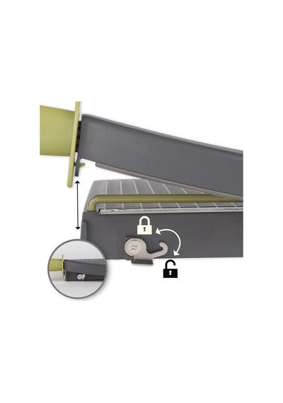 Swingline Guillotine Kağıt Traş Makinesi, Klasik Kesim Lite, 30,5 Cm Uzunluk, 10 Yaprak Kapasite 9312 30,5 Cm
