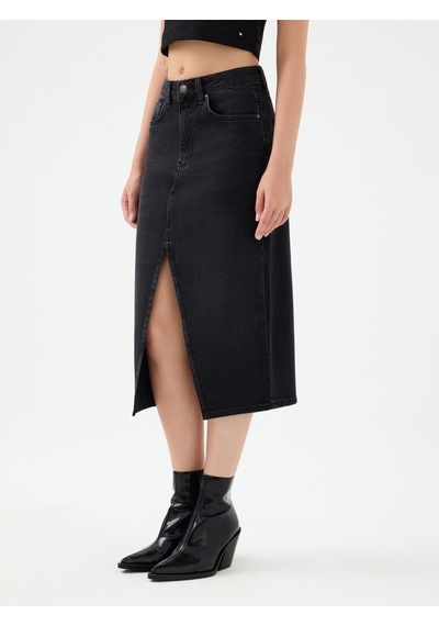 Slim Fit Kadın Etek Çok Renkli
