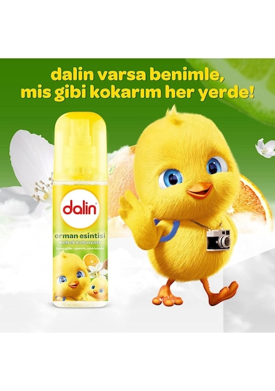 Dalin Orman Esintisi Sprey Bebek Kolonyası 6 X 100 Ml