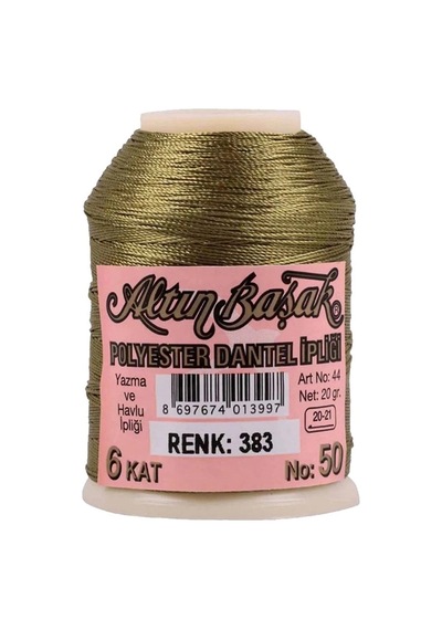 Hubrendy Tedarik Altınbaşak Oya Ve Dantel İpi 20 Gr - Royaleks - No: 383