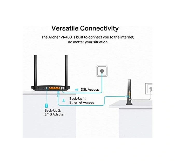 Archer Vr400 1200 Mbps Vdsl2 Modem
