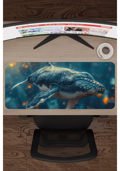 Orka Kaymaz Dikişli Kauçuk Oyuncu Mousepad V3 - 70x30 Xl Gaming Mouse Pad Fare Altlığı