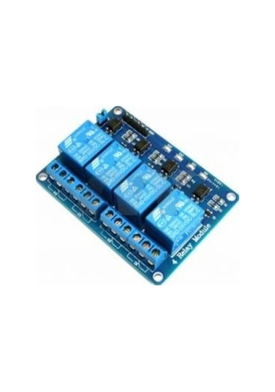 4 Kanal Röle Kartı, 4 Relay Module 5V - 4'Lü 5V Röle Kartı N11.1049
