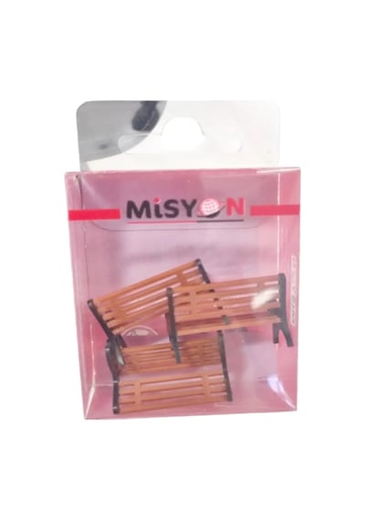 Misyon Maket Dekoratif Mini Bank 3lü