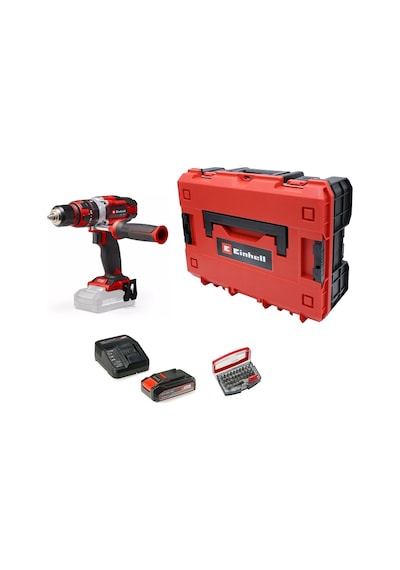 Einhell TE-CD 18/48 Li-ı Akülü Darbeli Vidalama + 1 X 2.5 Ah Akü + 32 Parça Uç Seti Çantalı