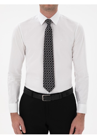 Cacharel Beyaz Slim Fit Pamuklu Oxford Gömlek