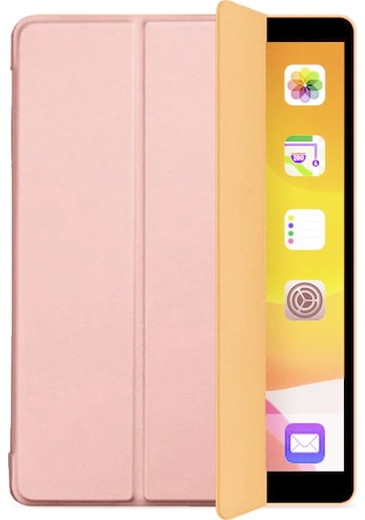 Apple Uyumlu iPad Mini 2 / Mini 3 Smart Cover Stand Arkası Şeffaf Tablet Kılıfı Kapaklı Kılıf