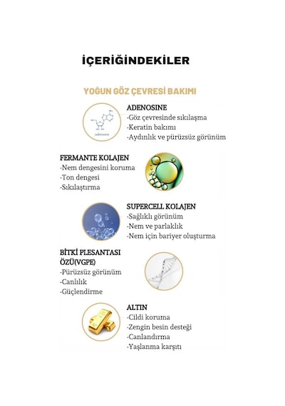 DERMAL Gold Flash Foil Göz Maskesi 4 gr