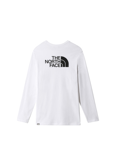 The North Face  M L/S EASY TEE - EU Erkek T-Shirt NF0A2TX1FN41 Beyaz