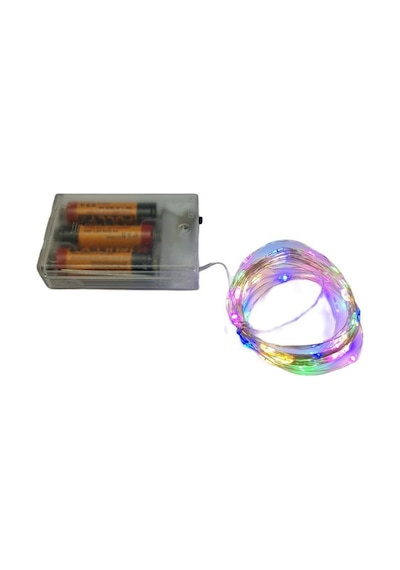 Powermaster 3Xaa Pilli 4Renkli 10Metre Kablolu Bağ Led